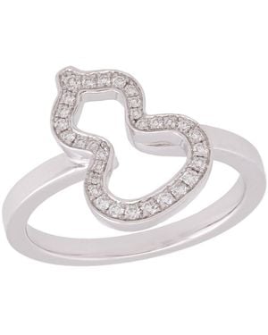 Qeelin Wulu Petite 18K Diamond Ring - Metallic