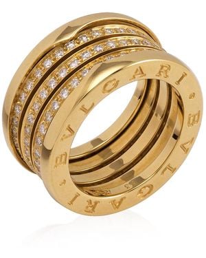 BVLGARI Ladies 18Kt Diamond Pave Ring, Brand - Metallic