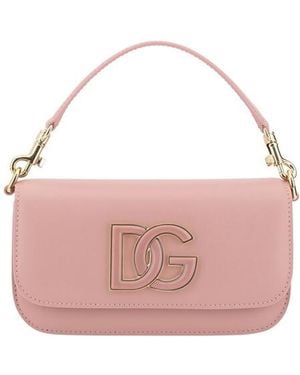 Dolce & Gabbana Dolce & Gabbana Logoed Handbag - Pink