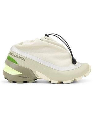 MM6 by Maison Margiela X Salomon Cross Low Textured Trainers, Brand Size 39.5 Us - Metallic