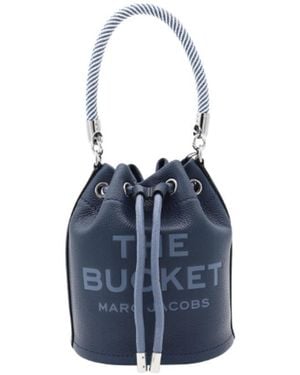 Marc Jacobs The Leather Bucket Bag - Blue