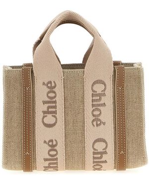 Chloé Chlo Woody Mini Bag - Brown