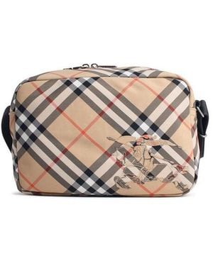 Burberry Cb Check Arch Bag - Pink
