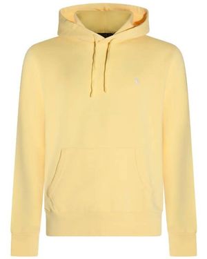 Polo Ralph Lauren Loopback Fleece Hoodie - Yellow