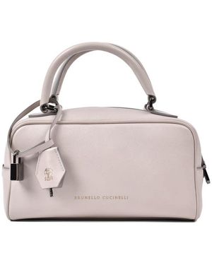Brunello Cucinelli Light Leather Bag - Pink