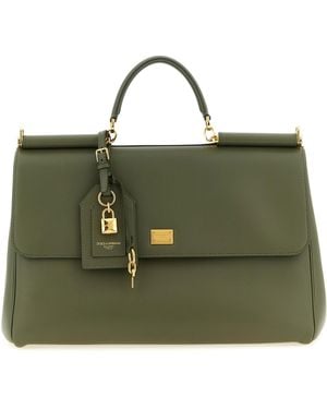 Dolce & Gabbana Dolce & Gabbana 'My Sicily' Maxi Handbag - Green