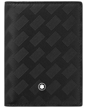 Montblanc Extreme 3.0 Embossed Leather Card Holder - Black