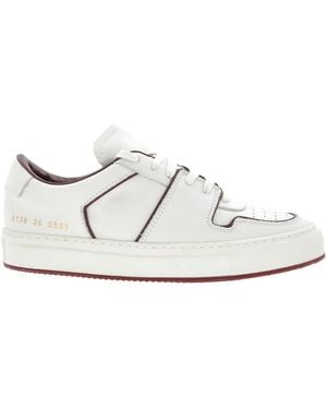 Common Projects Decades Lace-Up Low Top Trainers - White