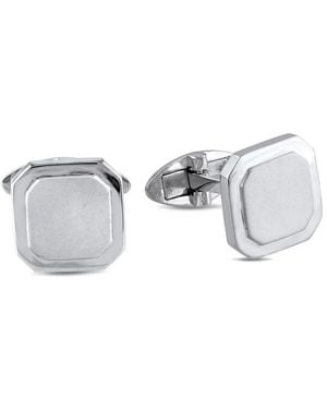 Amour Square Cufflinks - Gray
