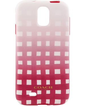COACH Samsung Galaxy S4 Phone Case - Pink