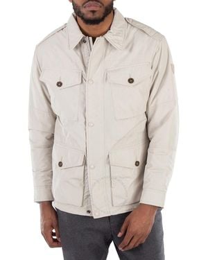 Polo Ralph Lauren Applique-Logo Padded Jacket - Natural