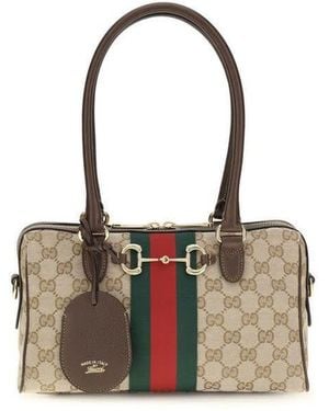 Gucci Horsebit Shoulder Bag - Multicolour