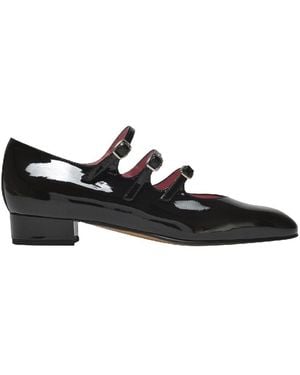 CAREL PARIS Ariana 88 Leather Court Shoes, Brand Size 36.5 (Us - Black