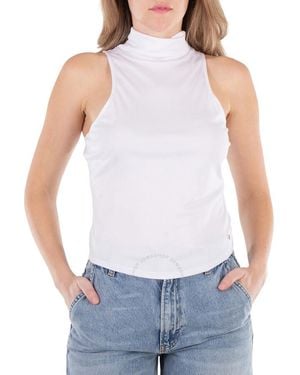 Anine Bing Ladies Jennie Turtleneck Top - White