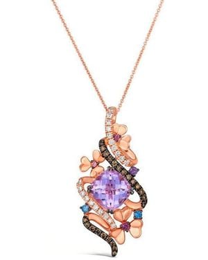 Le Vian Ladies Renewal Necklaces Set - Pink