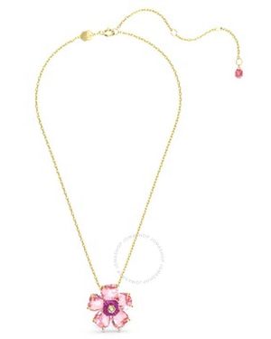 Swarovski Idyllia Flower Necklace - Metallic