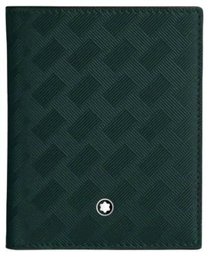 Montblanc Extreme 3.0 Compact 6Cc Leather Wallet - Green