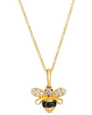 Le Vian Ladies Bee Positivity Necklaces Set - Metallic