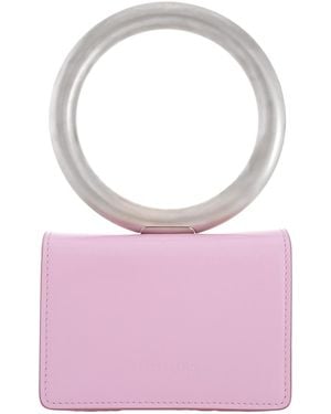 Ferragamo Micro Pouch Card Holder - Pink