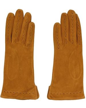 Sauso Cognac Senja Reindeer Unlined Gloves, Brand - Brown