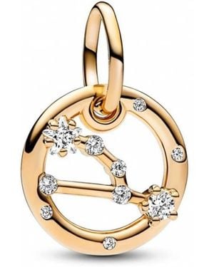 PANDORA Taurus Zodiac Dangle Charm - Metallic