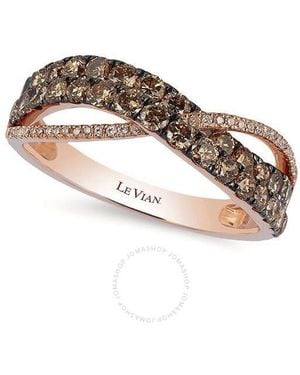 Le Vian Chocolate Gladiator Rings - Metallic