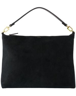 TOTEME Bevel Shoulder Bag - Black