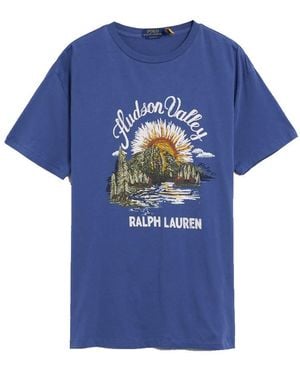Polo Ralph Lauren Hudson Valley Graphic T-Shirt - Blue
