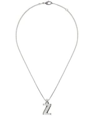 Gucci Letters Necklace - Metallic