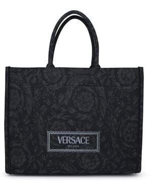 Versace Tote Bag Extra Large - Black