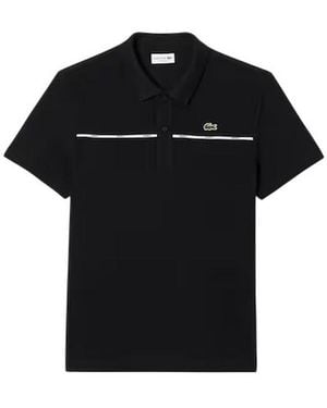Lacoste Regular Fit Polo Shirt, Brand Size 2 (Xs) - Black