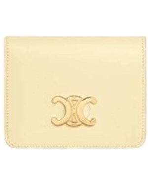 Celine Triomphe Wallet - Natural