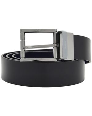 Bally Reversible Leather Belt, Cm - Black