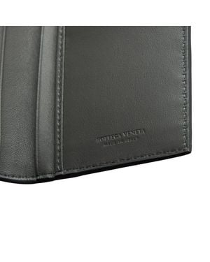 Bottega Veneta Bi-Fold Long Wallet - Grey