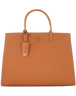送料関税込★Burberry★FRANCES MICRO GRAINY LEATHER TOTE Buy Burberry Micro Grainy Leather Frances Tote 'Primrose