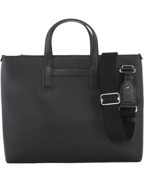 dunhill 1893 Harness Leather Slim Document Case - Black