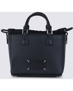 Maison Margiela Leather 5Ac Horizontal Satchel - Black