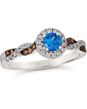 Le Vian Ladies Cornflower Sapphire Rings Set - Blue