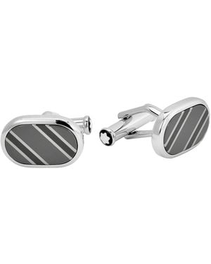 Montblanc Sartorial Steel Cufflinks - Metallic
