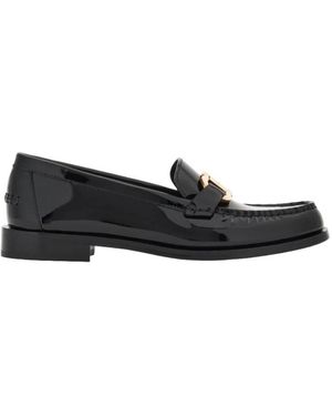 Ferragamo Leather Shoes 'Maryan' - Black