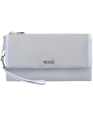 Tumi Voyageur Nylon Travel Wallet - Grey