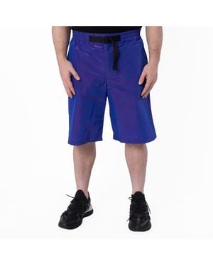 Burberry Iridescent Elasticated Waist Shorts - Blue