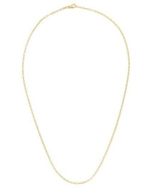 Tresorra 14K Paperclip Chain Necklace - Metallic