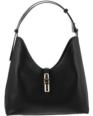 Furla Hobo Goccia Bag - Black
