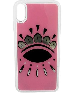KENZO Begonia Iphone X Xs Liquid Eye Case - Pink