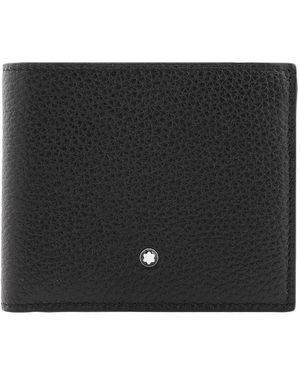 Montblanc Grain Leather 8Cc Wallet - Black