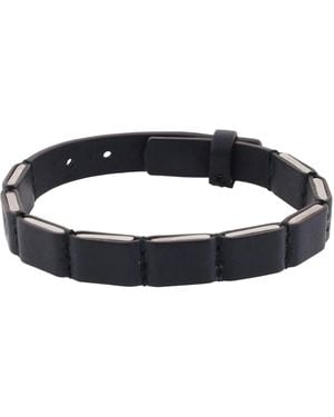 Ferragamo New Leather Sella Bracelet - Blue