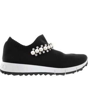 Jimmy Choo Verona Sock Trainers - Black