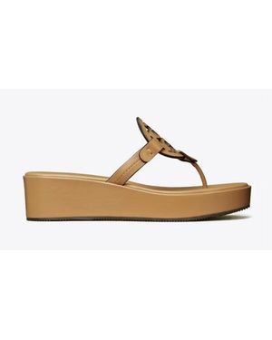 Tory Burch Miller Wedge Sandal - White