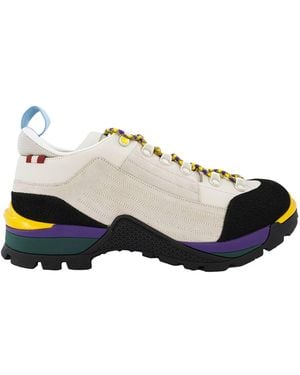 Bally Dusty Hike 2 Synthetic Fabric Trainers - Blue